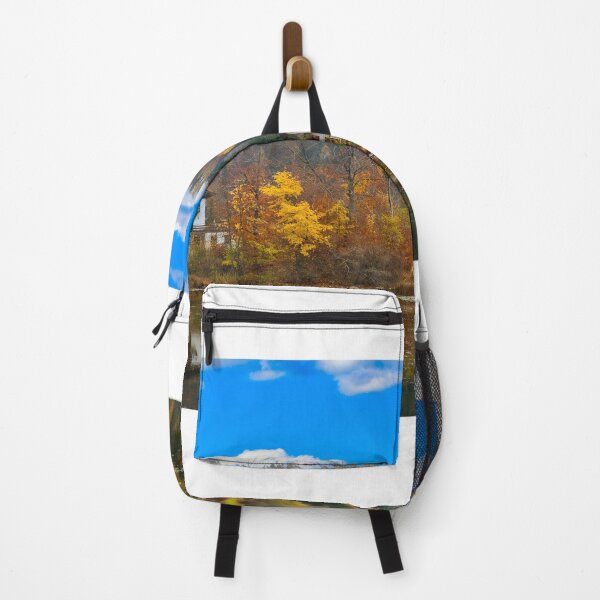Item preview, The house on the lake in autumn designed and sold by pietrofoto.