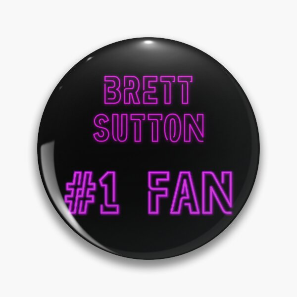 Item preview, Brett Sutton #1 fan designed and sold by 2Girls1Shirt.