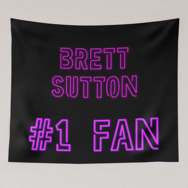 Item preview, Brett Sutton #1 fan designed and sold by 2Girls1Shirt.