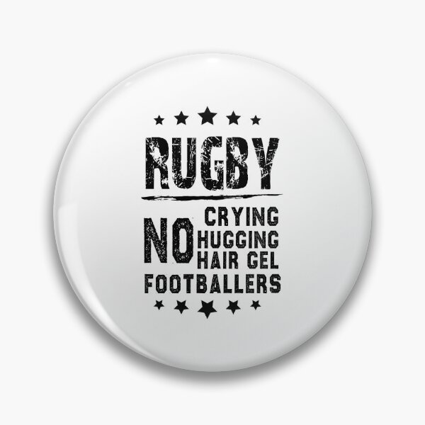 Item preview, funny rugby gift rugby no crying  hugging hair gel footballers sarcastic offended saying Birthday Meme Girlfriend boyfriend designed and sold by joygift369.