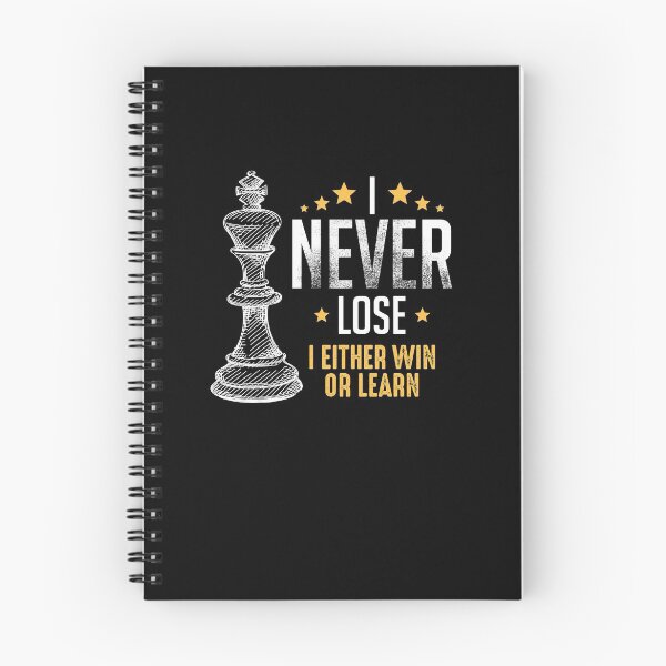 Item preview, I Never Lose - Chess edition designed and sold by ChessMadness.