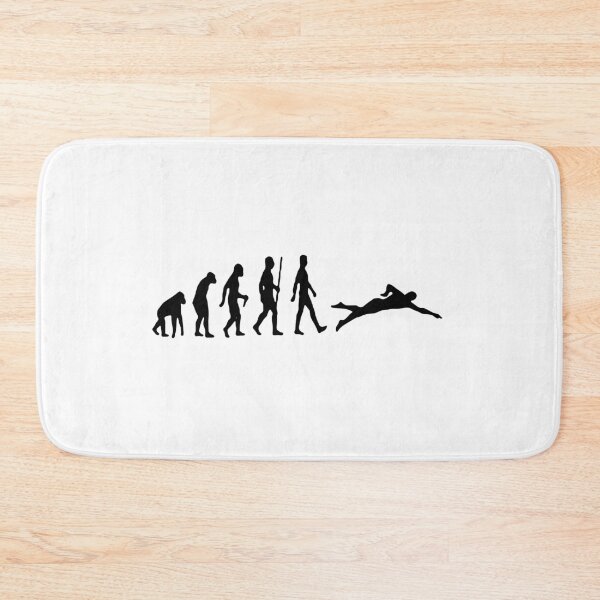 Item preview, Swimming Evolution of Swimmer Life in the Fast Lane Swimming Art Design Happy Apparel Essential Inspiration Joy Mood Funny designed and sold by DesignByHeartUK.