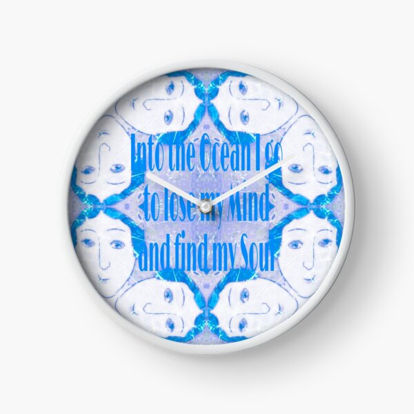 Item preview, Retro Into the Ocean Wild Swimmer Open Water Swim Art Jenny Meehan  designed and sold by Jenny Meehan Art Prints and Patterns  .