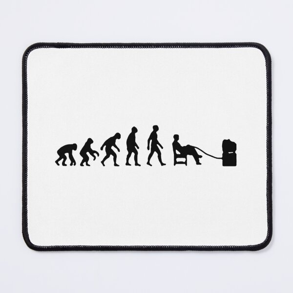 Item preview, Evolution of Gamer Nerd Funny Tech Evolution Love Computer Library Gift Premium Apparel Funny Holiday Xmas designed and sold by DesignByHeartUK.