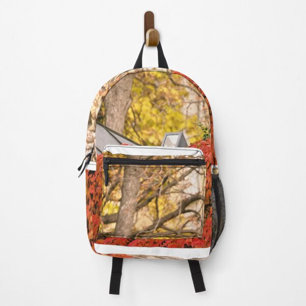 Item preview, old statues and autumn foliage in park Vienna Austria designed and sold by goceris.