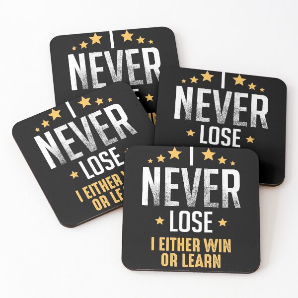 Item preview, I Never Lose designed and sold by ChessMadness.