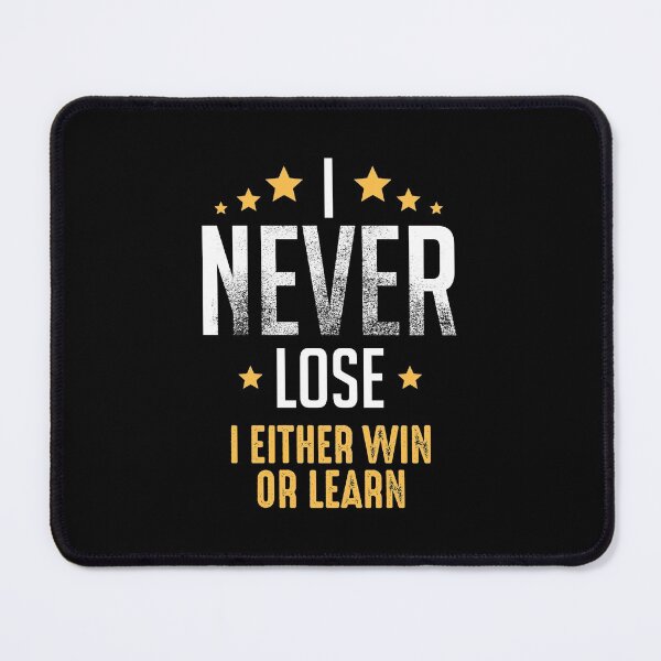 Item preview, I Never Lose designed and sold by ChessMadness.