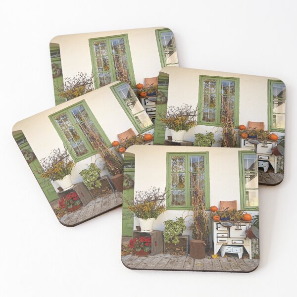 Item preview, farm yard with old things in autumn designed and sold by goceris.