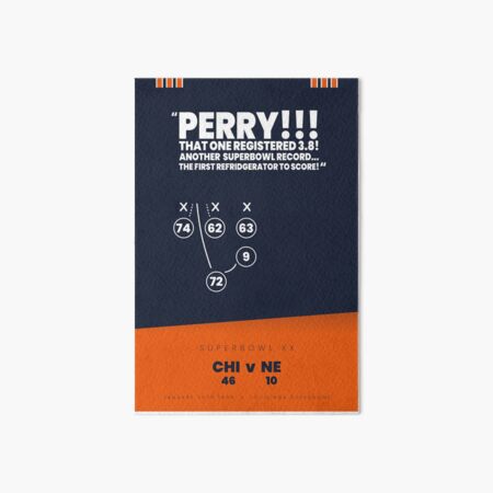 The Fridge William Perry Playbook Art | Essential T-Shirt