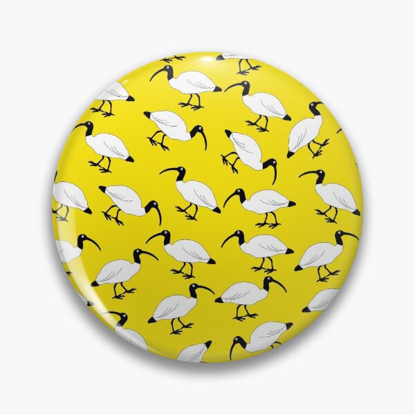 Item preview, Lots Of Bin Chickens Pattern yellow designed and sold by Digitaldingo.