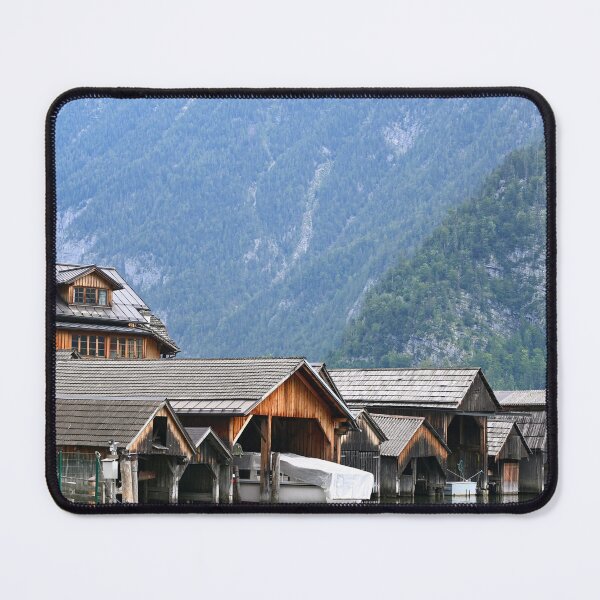 Item preview, Hallstatt mountain village Hallstatter Lake in Austria designed and sold by goceris.