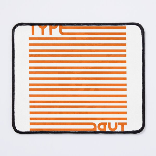 Item preview, Type Stripes (Orange) designed and sold by John Uttley.