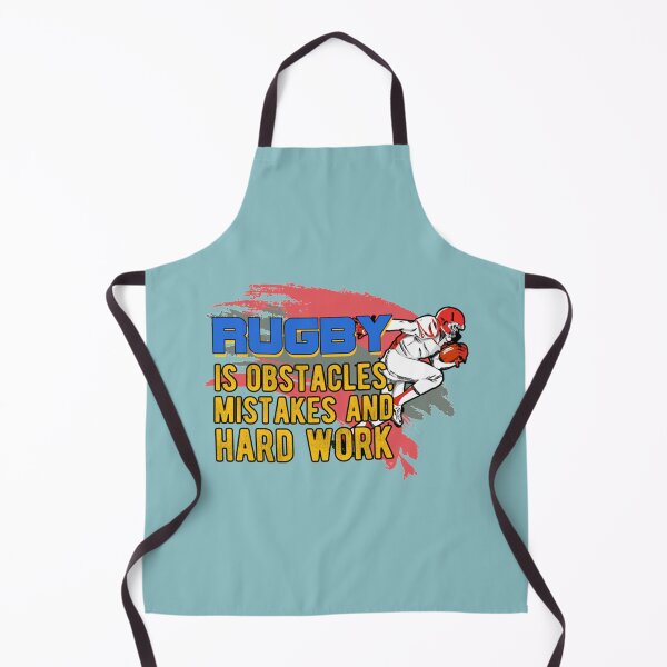 Item preview, Rugby Is Obstacles Mistakes And Hard Work designed and sold by TShirtGeners.