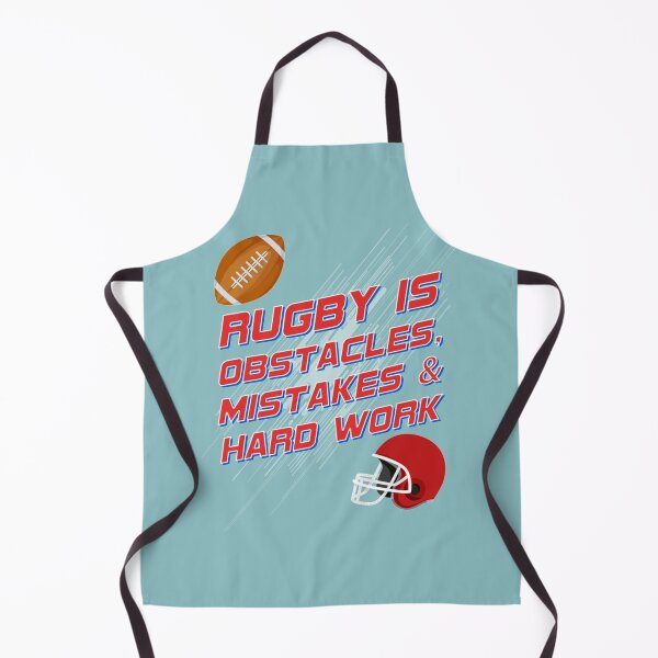 Item preview, Rugby Is Obstacles, Mistakes _amp_ Hard Work designed and sold by TShirtGeners.