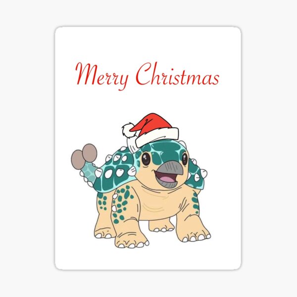 Item preview, Christmas bumpy dinosaur  designed and sold by Thing3of4girlie.