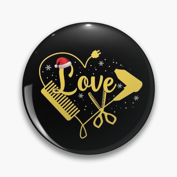 Item preview, Hair Style Materials with Santa's Hat Funny Christmas Hairstylist designed and sold by patroart.