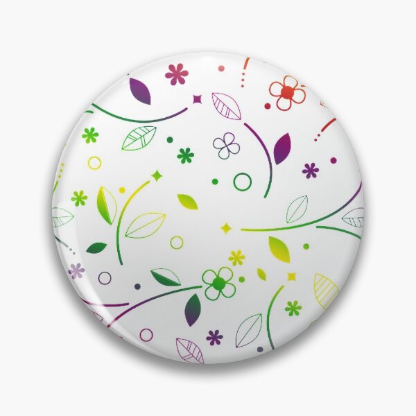 Item preview,  Original Vintage Design Illustration Flower Rainbow Year designed and sold by jmc-aas.