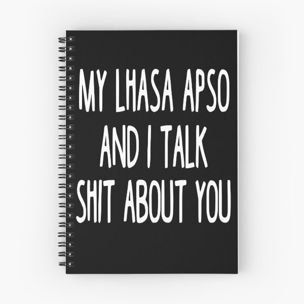 Item preview, My Lhasa Apso And I Talk Shit About You designed and sold by clickmostro.