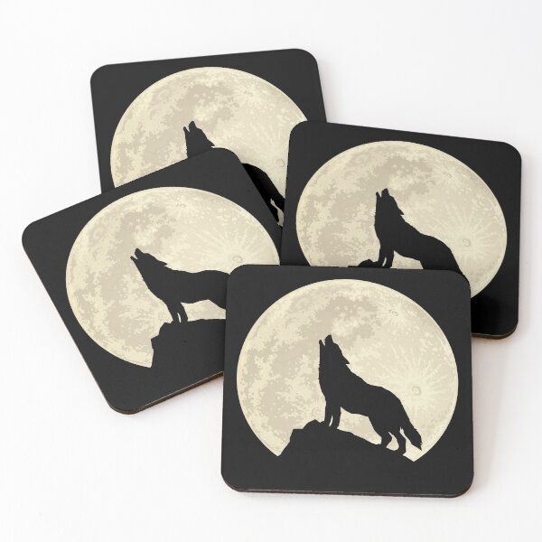 Item preview, the wolf howls at the moon designed and sold by Niti-Niti.