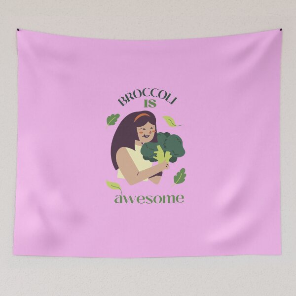 Item preview, Broccoli is Awesome designed and sold by TOP-DESIGN4U.