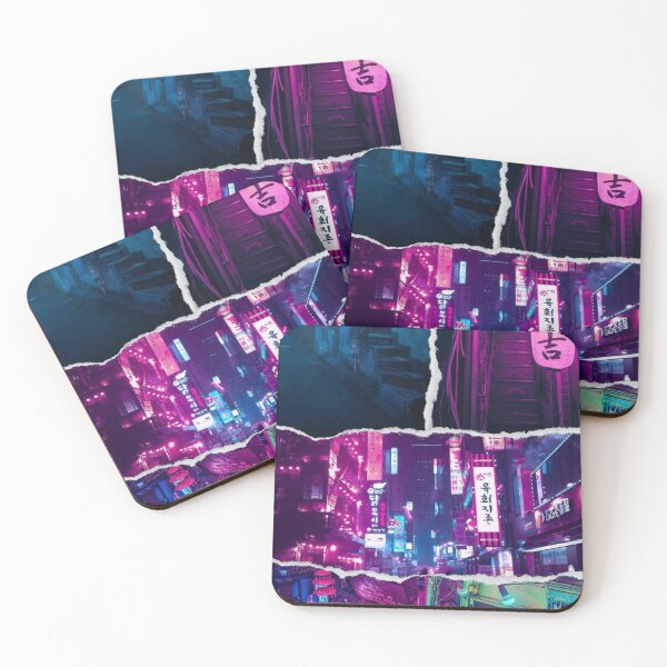 Item preview, Tokyo Cyberpunk Collage designed and sold by Sofia-Draws.