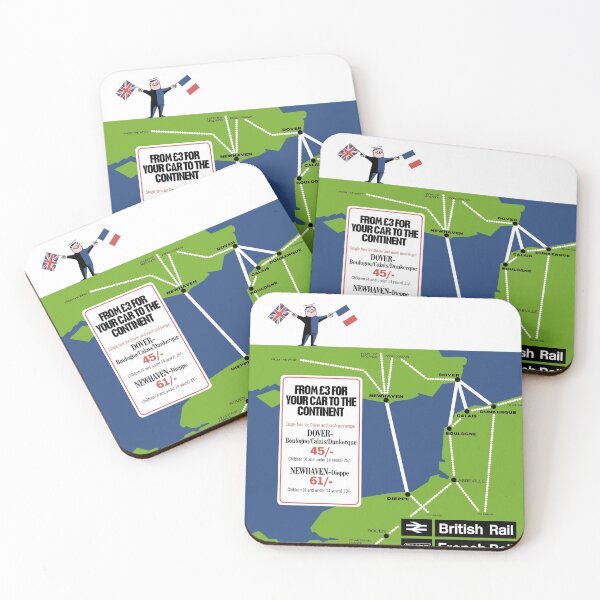 Item preview, British Rail and SNCF Car Ferries 1970 designed and sold by traincrewdesign.