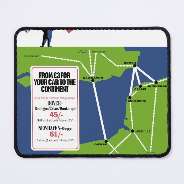 Item preview, British Rail and SNCF Car Ferries 1970 designed and sold by traincrewdesign.