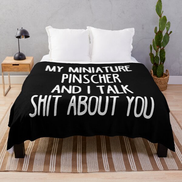 Item preview, My Miniature Pinscher And I Talk Shit About You designed and sold by clickmostro.