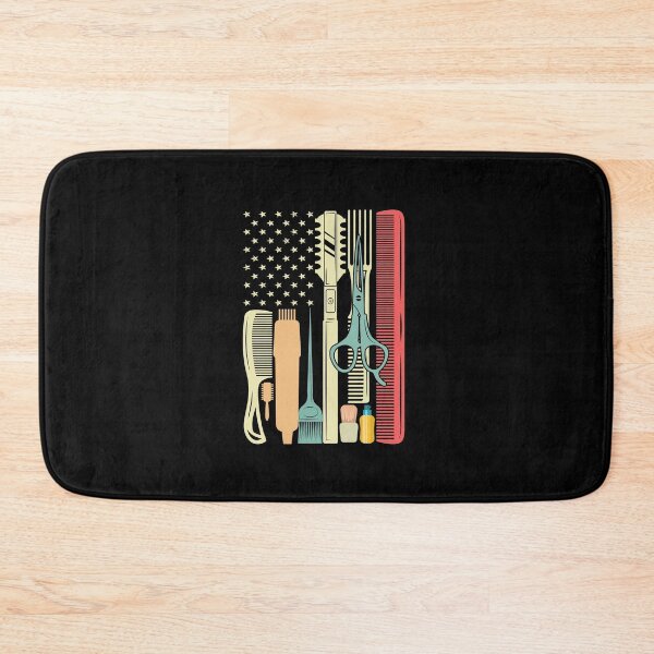 Item preview, Hair Cutting Instruments with American Flag Funny Hair Stylist designed and sold by patroart.