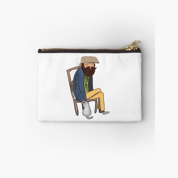 Item preview, old man cat lover Sticker designed and sold by Walid00Art.