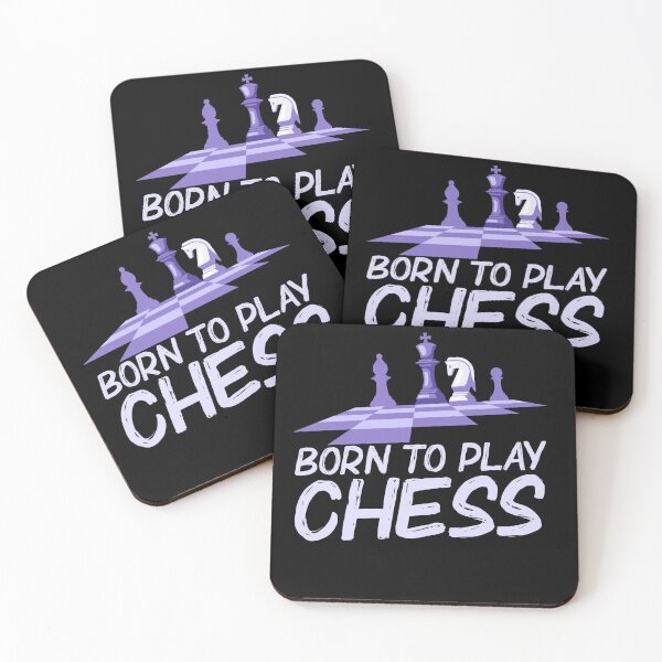 Item preview, Born To Play Chess designed and sold by ChessMadness.