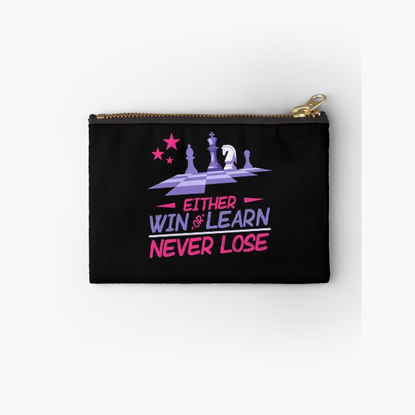 Item preview, Either Win or Learn designed and sold by ChessMadness.