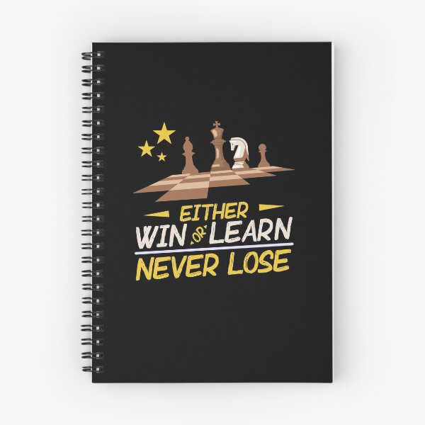 Item preview, Either Win or Learn designed and sold by ChessMadness.