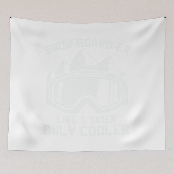 Item preview, Snowboarder like a skier only cooler designed and sold by binly123.
