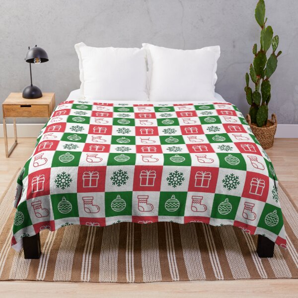 Item preview, Christmas Scandinavian Style Grid Pattern designed and sold by trendingatees.