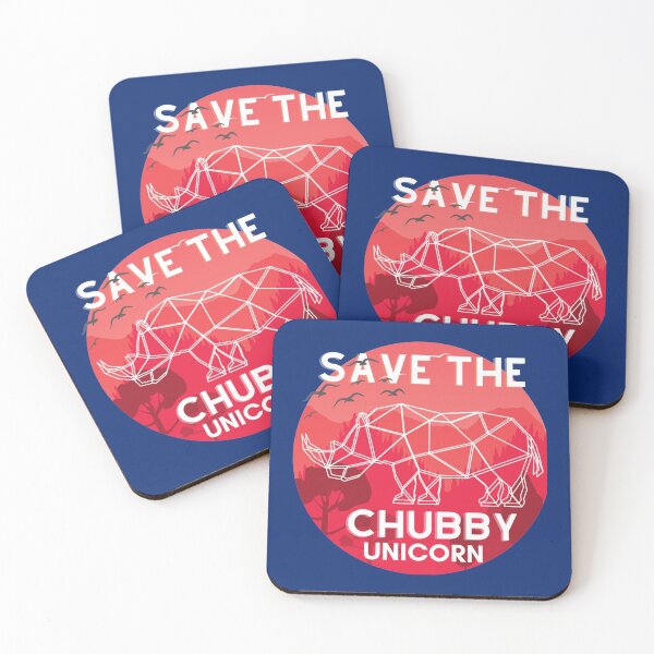 Item preview, SAVE THE CHUBBY UNICORN     designed and sold by NGUYEN THI LIEN.