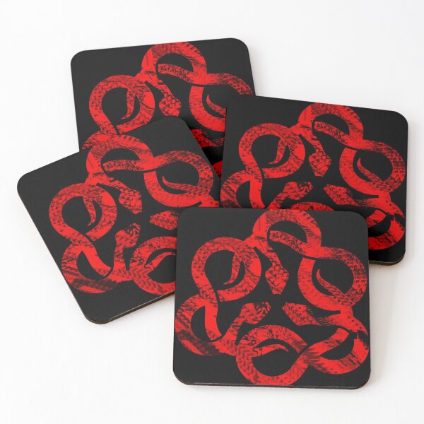 Item preview, awesome psychedelic syphus design red designed and sold by YOStudios.