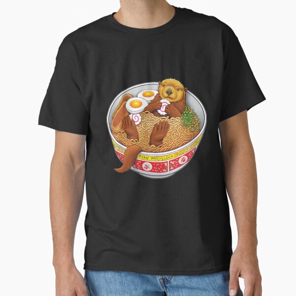 Artikel-Vorschau von Ramen T-ShirtRamen Sea Otter, designt und verkauft von PetrRowes.