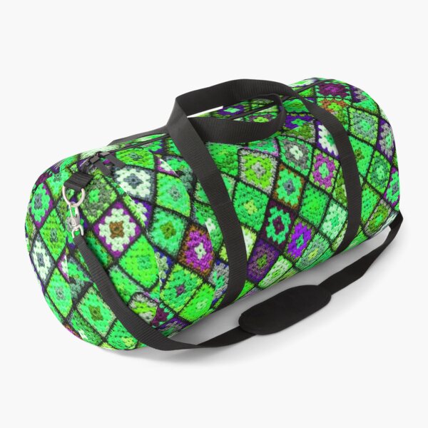 Item preview, Crochet granny square pattern -luminous green designed and sold by Amalzaki.