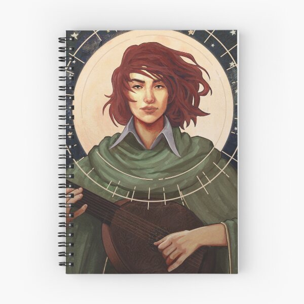 Item preview, Kvothe the Bard, Crónica del Asesino de Reyes, Name of the Wind designed and sold by Alberto Simón Piñán.