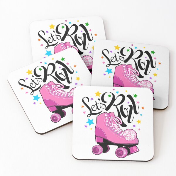 Item preview, Let's Roll. Fun roller skate party  designed and sold by iclipart.