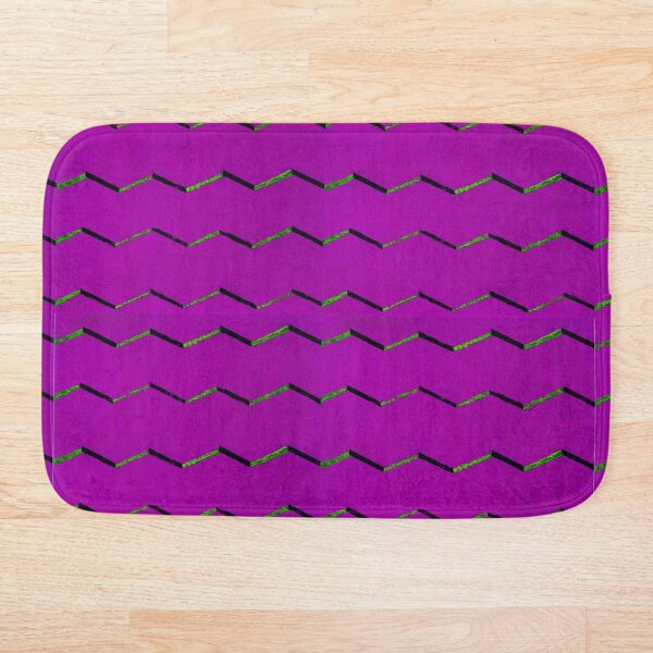 Item preview, Black and Green Zigzag Pattern designed and sold by TheHyggeLab.