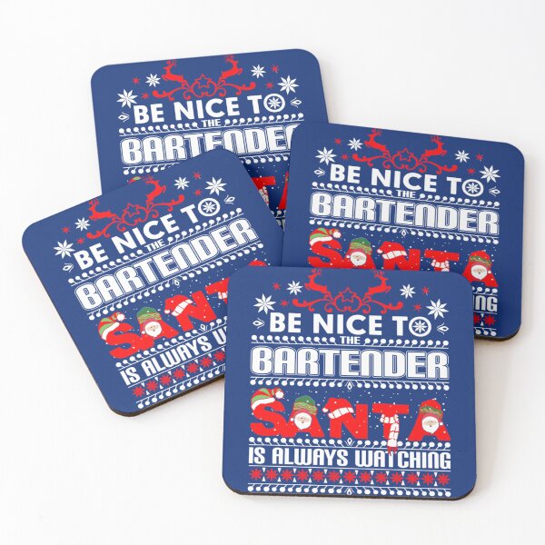 Item preview, Bartender Ugly Christmas Sweater Gift Funny Bartenders   designed and sold by NGUYEN THI LIEN.