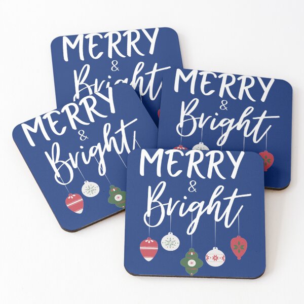 Item preview, Merry and Bright Christmas with Ornaments   designed and sold by NGUYEN THI LIEN.