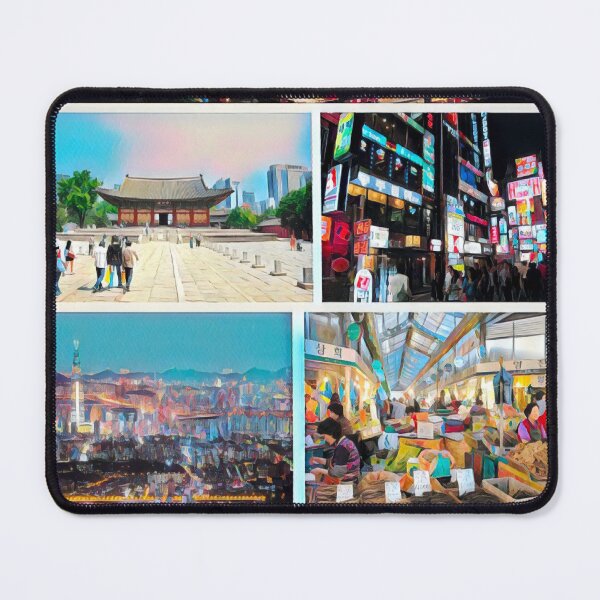 Item preview, Seoul Landmarks designed and sold by Sofia-Draws.