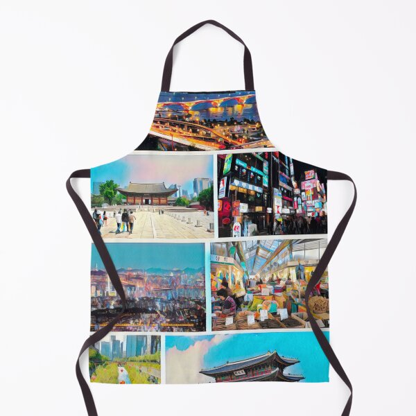 Item preview, Seoul Landmarks designed and sold by Sofia-Draws.