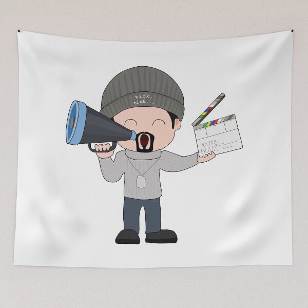 Item preview, Director Lin cartoon | LMM designed and sold by myorangerock.
