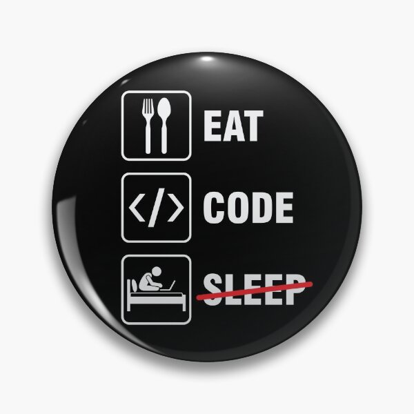 Item preview, eat. code. sleep. (dark) designed and sold by bantaam.