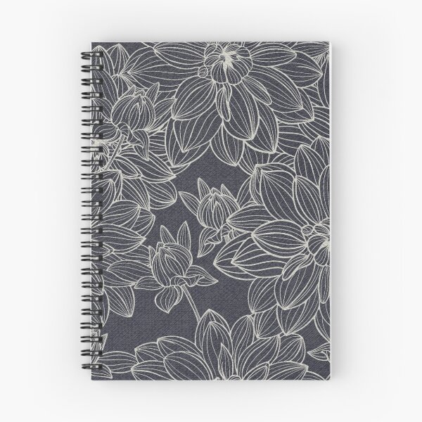 Item preview, Deep Damask-  Indigo designed and sold by CaelaBeeDesigns.