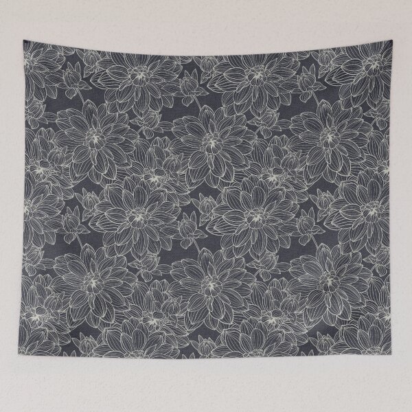 Item preview, Deep Damask-  Indigo designed and sold by CaelaBeeDesigns.